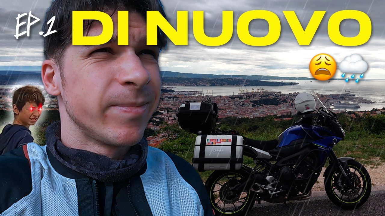 Viaggio da SOLO verso l’EST 🇮🇹🇭🇷🇦🇱| Pioggia e sguardi sospettosi
