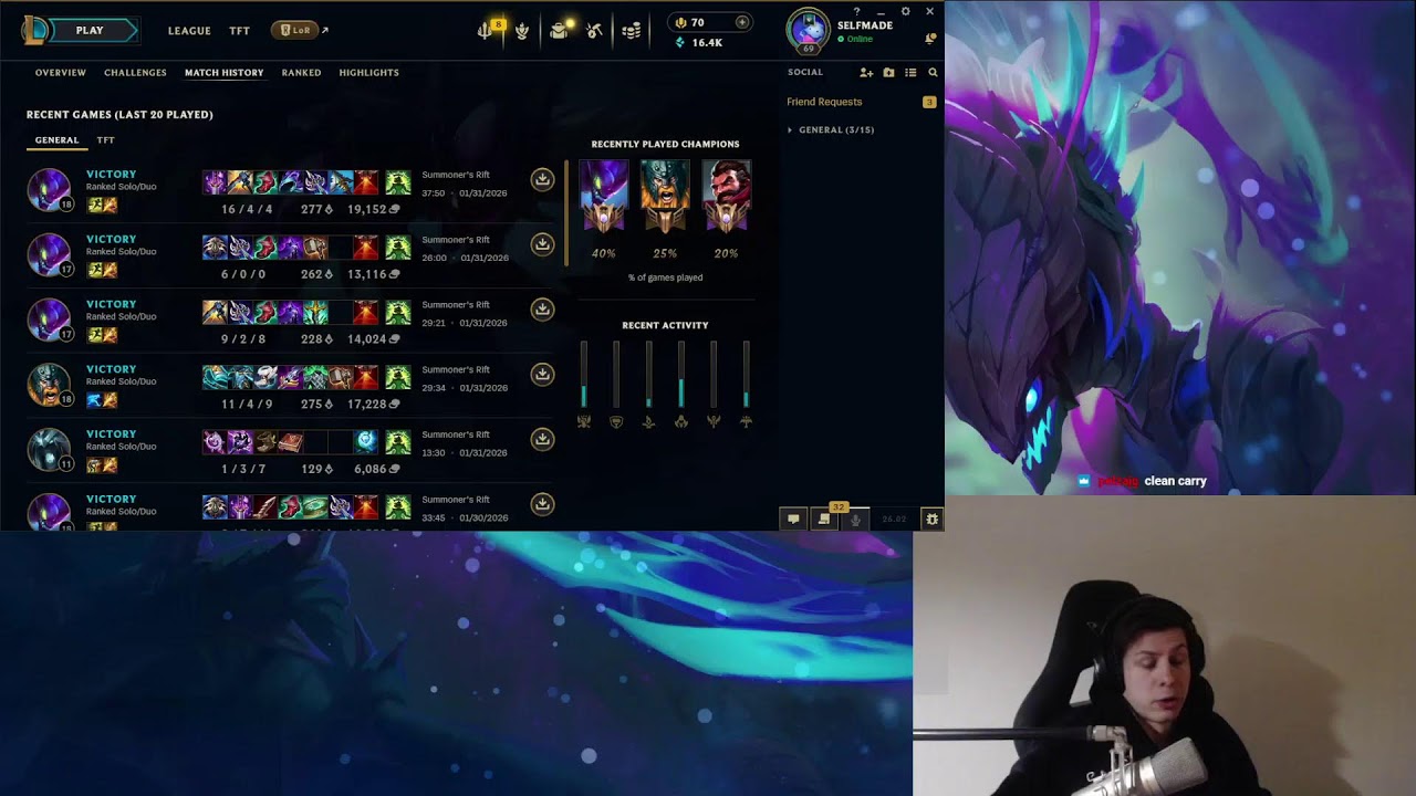 FORMER RANK #1 KHA ZIX TRYING OUT SEASON 16
