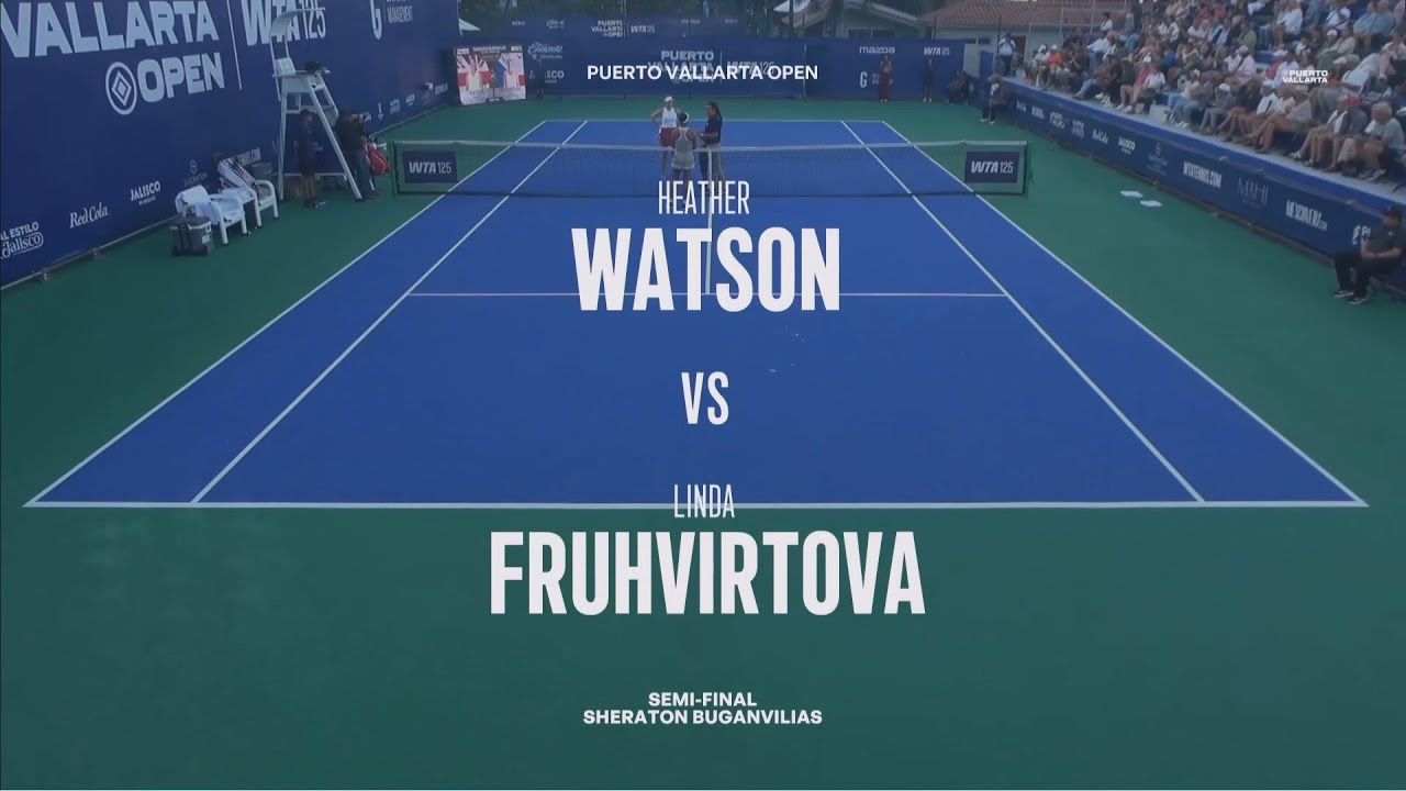Heather Watson GBR vs Linda Fruhvirtova CZE  -  Xtended HighLights