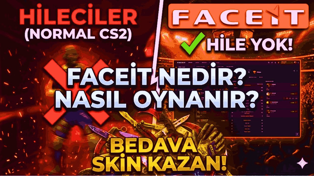 FACEİT NEDİR? | NASIL OYNANIR? | CS2 OYNAYARAK PARA KAZANMAK?