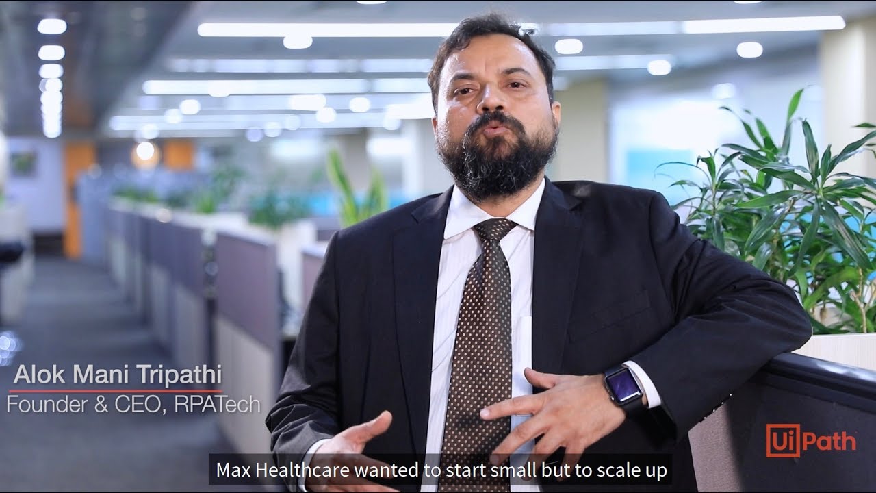 RPA in Healthcare: North India's largest hospital network #RPA success