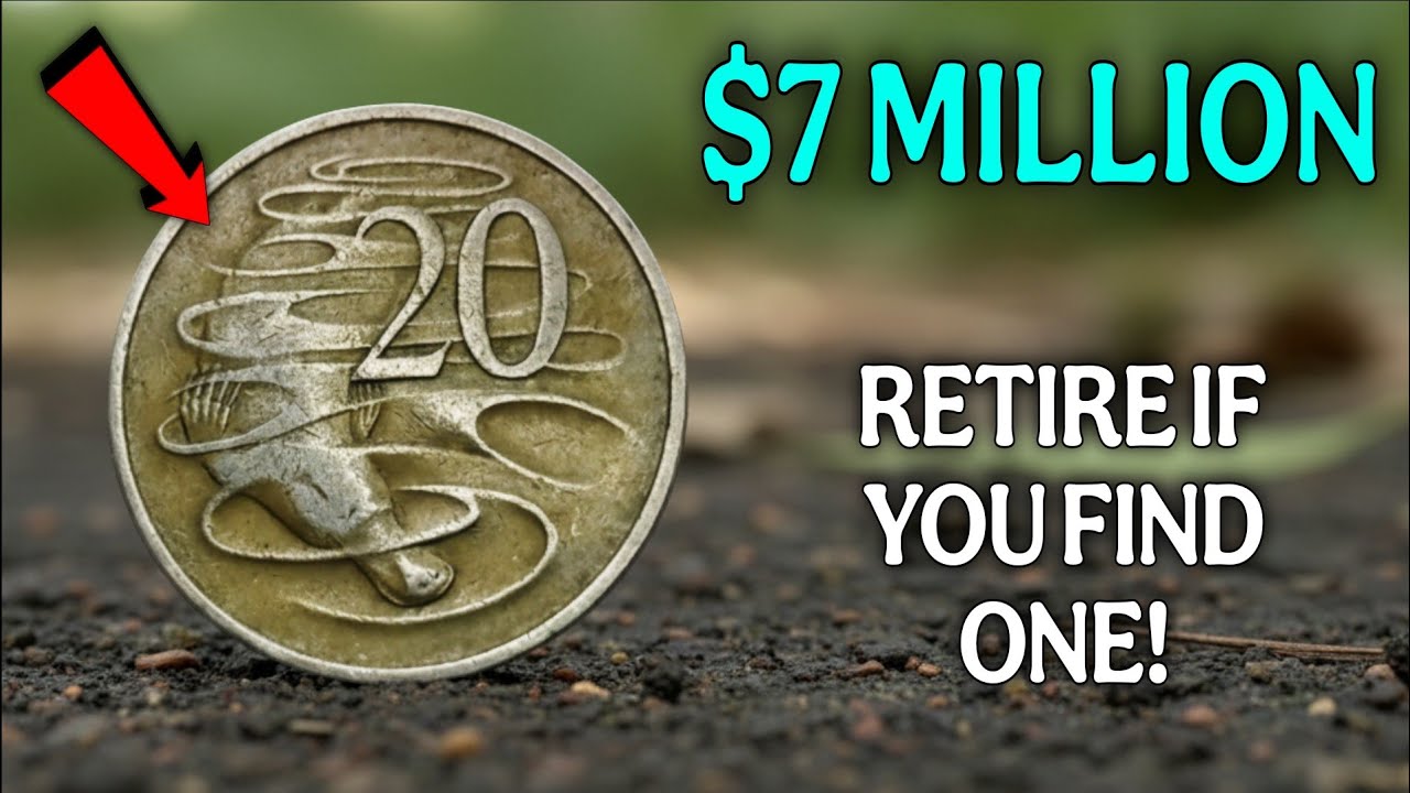 Most Valuable Australian 20 Cent Worth Big Money! Rare Coin To Look For, Old Coin Values, numismatic