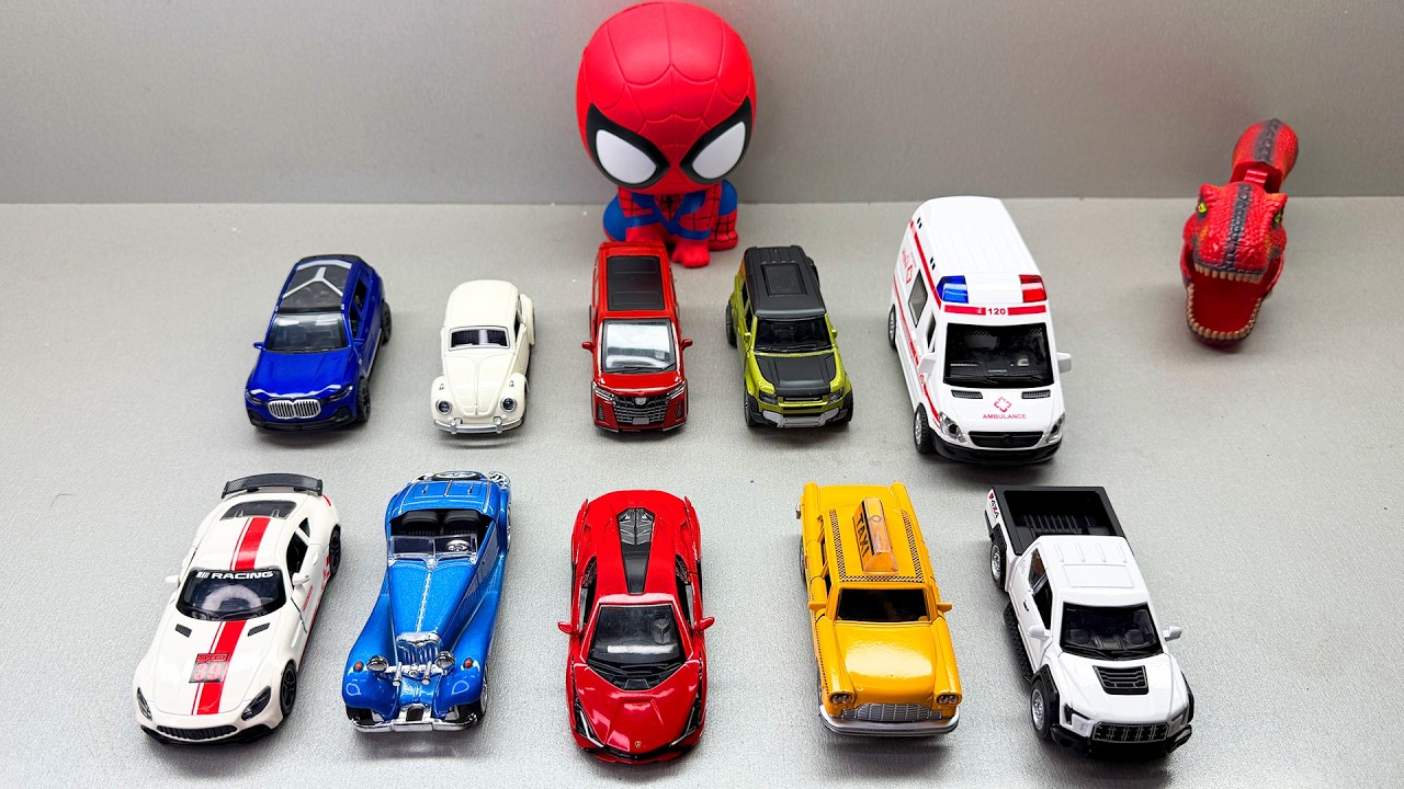 Realistic Toy Car Driving Sounds | Calm Close-Up Play Experience