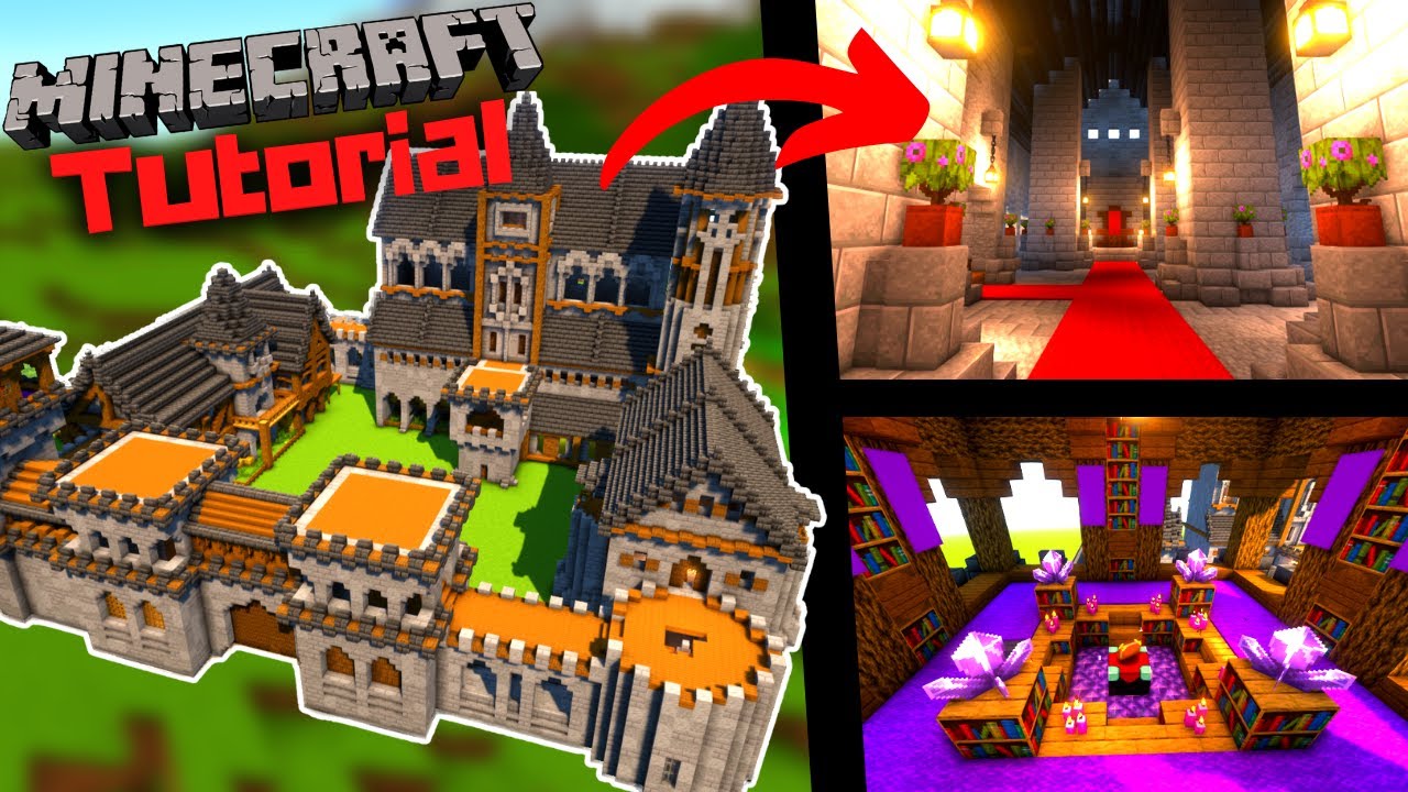 Tutorial: DECORACION CASTILLO DEFINITIVO PARA MINECRAFT