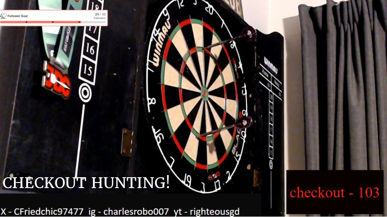 hunting checkouts! - darts 1