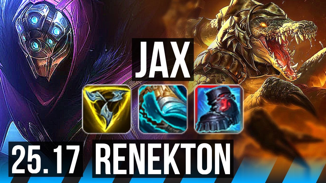JAX vs RENEKTON (MID) | Comeback | EUW Master | 25.17