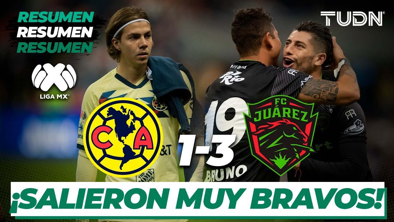 Resumen y Goles | América 1 - 3 FC Juárez | Liga Mx - J-4 CL-2020 | TUDN
