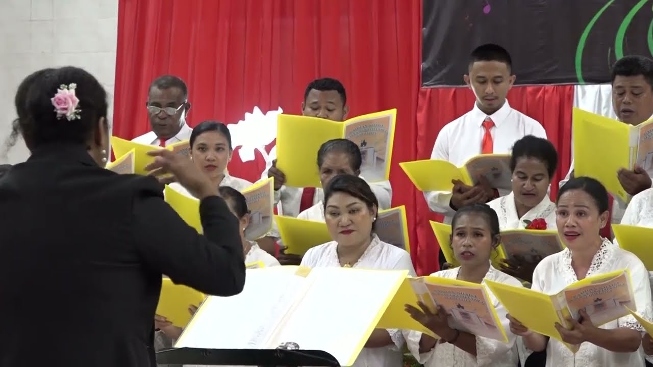 HYMNE DAN MARS GKI DI TANAH PAPUA JEMAAT IMANUEL SERUI KOTA
