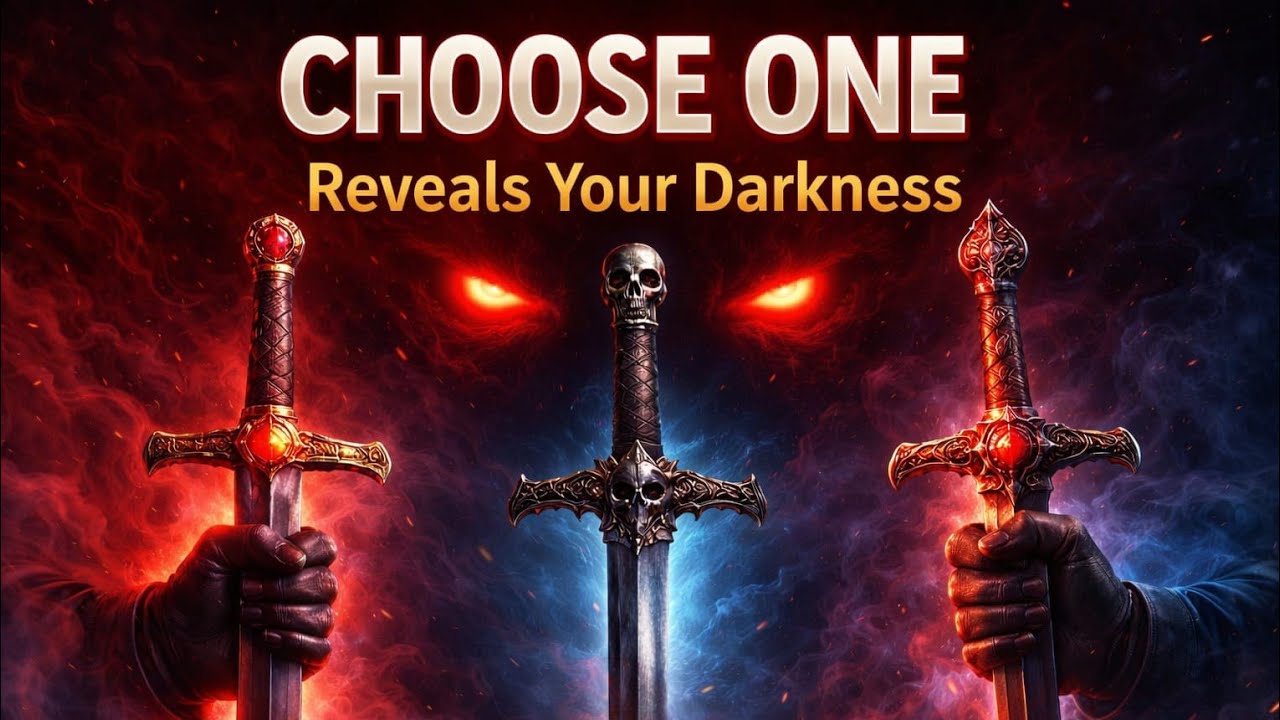 Choose a Sword Instantly – It Reveals Your HiddenDarkness | #psychology #selfimprovement #anxiety