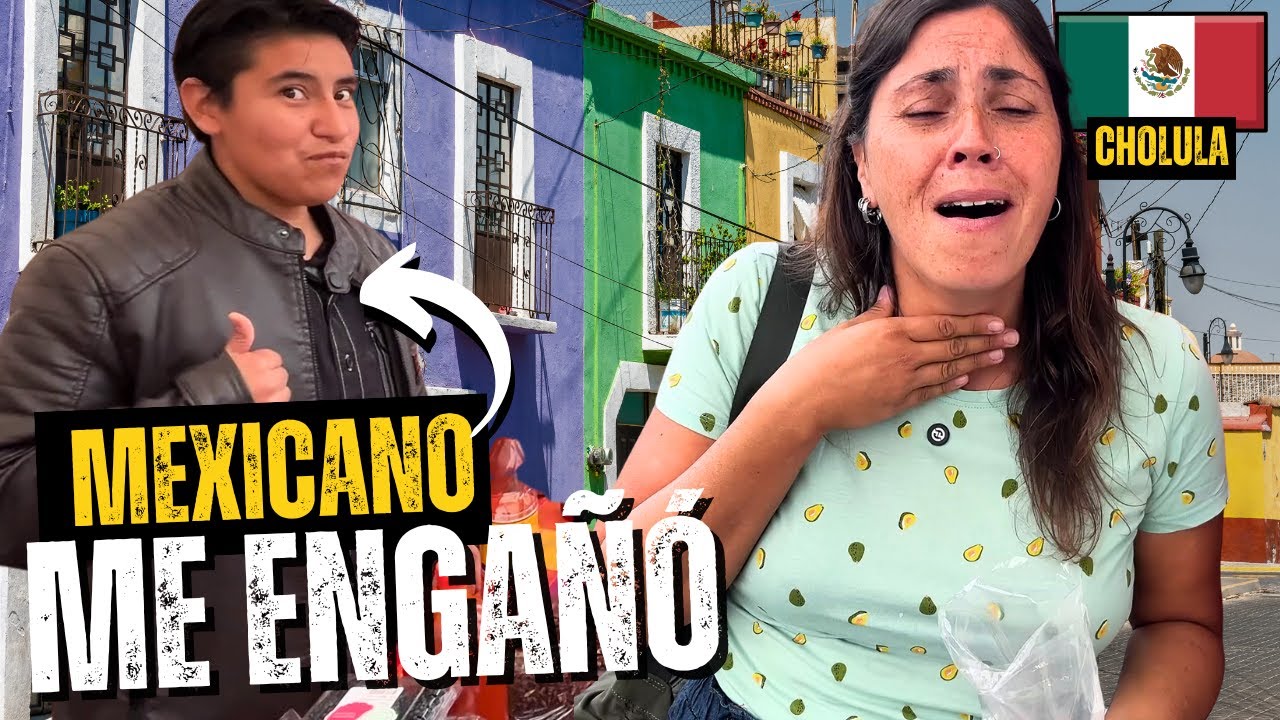 MEXICANO me ENGAÑÓ en CHOLULA😲 y no como lo pensás... [PUEBLA🇲🇽]