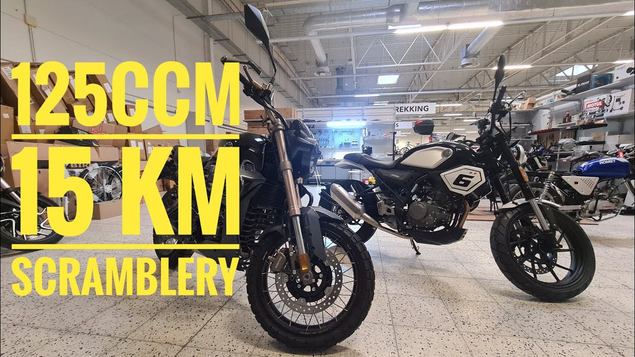 125ccm, 15KM i nadwozie scrambler : Junak 125SC i Zontes G1