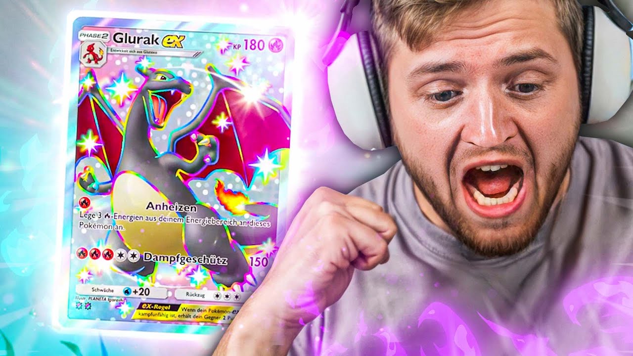😱🔥SHINY GLURAK gezogen! - LAST PACK MAGIC! | Pokemon Glänzendes Festival