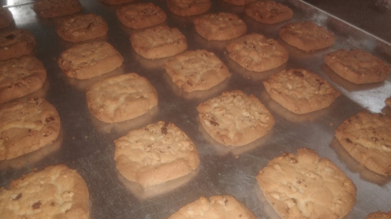 Biscuit cookies making in bakery | Flour Biscuits Making in factory