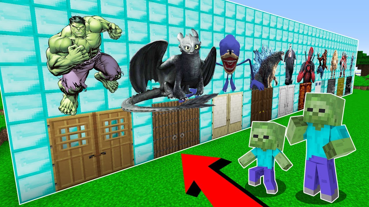 HANGİ GİZEMLİ KAPIYI SEÇMELİYİM 😱 - Minecraft