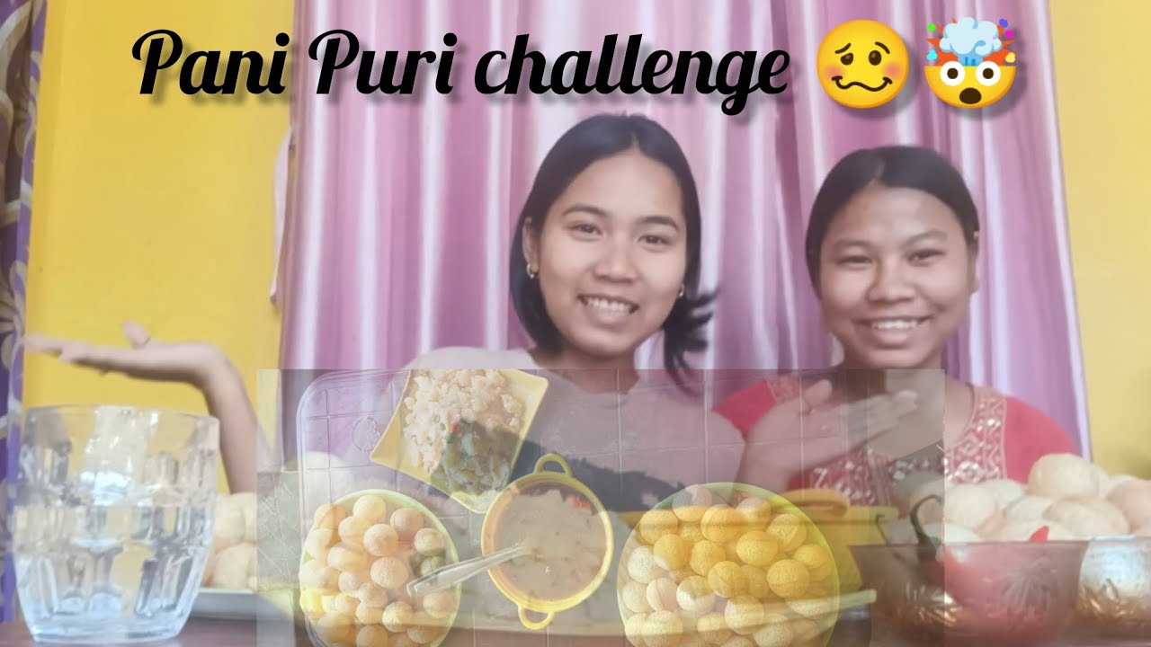 Pani Puri jolokiya khlu 😭challenge//https://youtube.com/@suspegu?feature=shared 