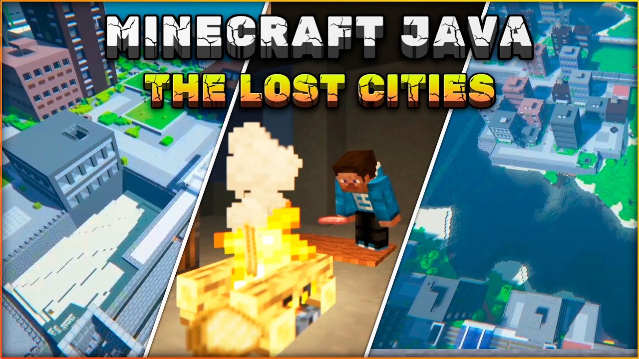 ГОРОД В МАЙНКРАФТЕ! ОБЗОР МОДА THE LOST CITIES. ГАЙД 1.16.5 ПОТЕРЯНЫЙ ГОРОД