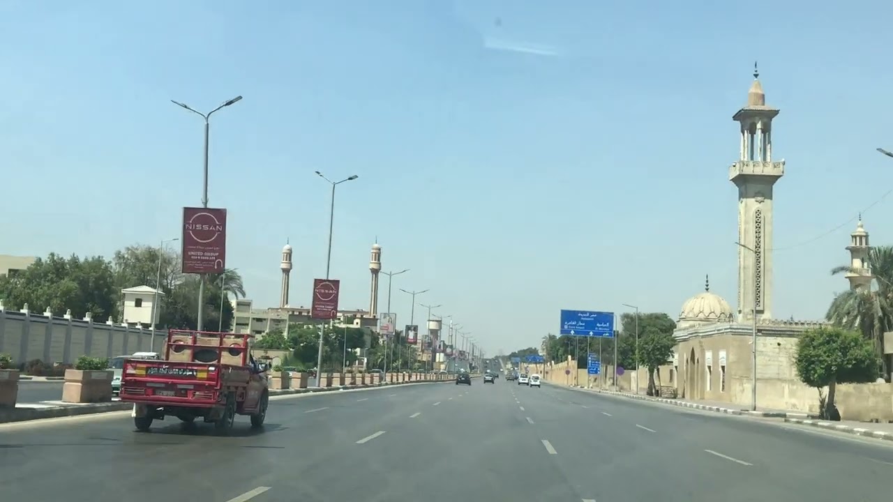 الفسطاط طريق صلاح سالم السيدة عائشة القلعة حديقة الازهر شارع العروبة حتي العباسية
