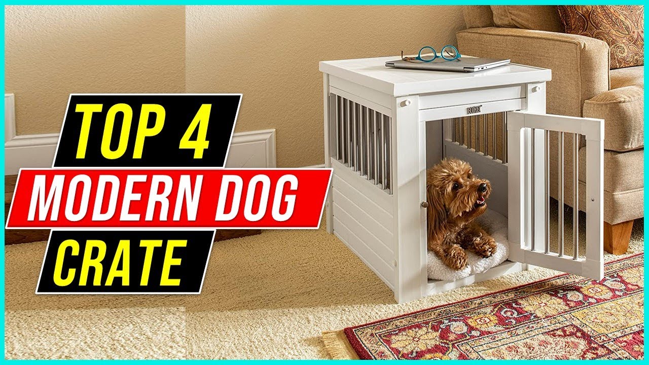✅Best Modern Dog Crate-Top 4 Dog Crates Review
