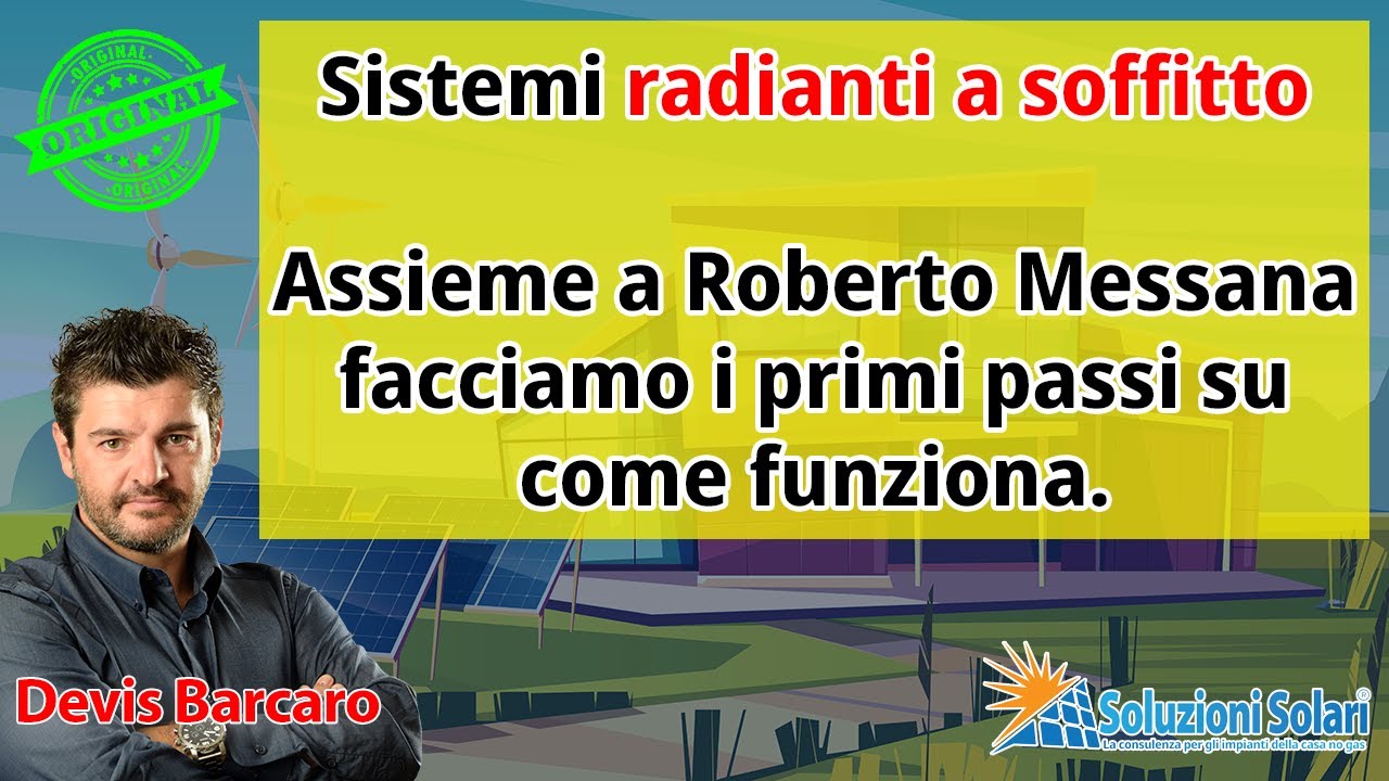 Come funziona li soffitto radiante, i primi passi 1 di 3