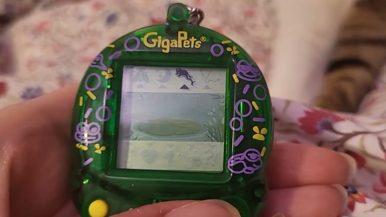 Giga Pets Floppy Frog Virtual Pet Gameplay