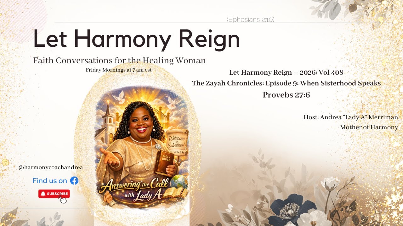 Let Harmony Reign – 2026 Vol# 408 – When Sisterhood Speaks