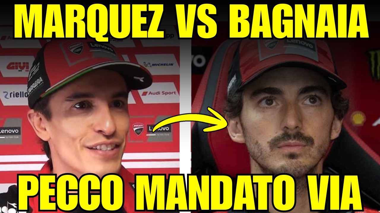 MARQUEZ COMANDA IN DUCATI! 🏁 Pecco Bagnaia costretto all'ADDIO? Destinazione shock!