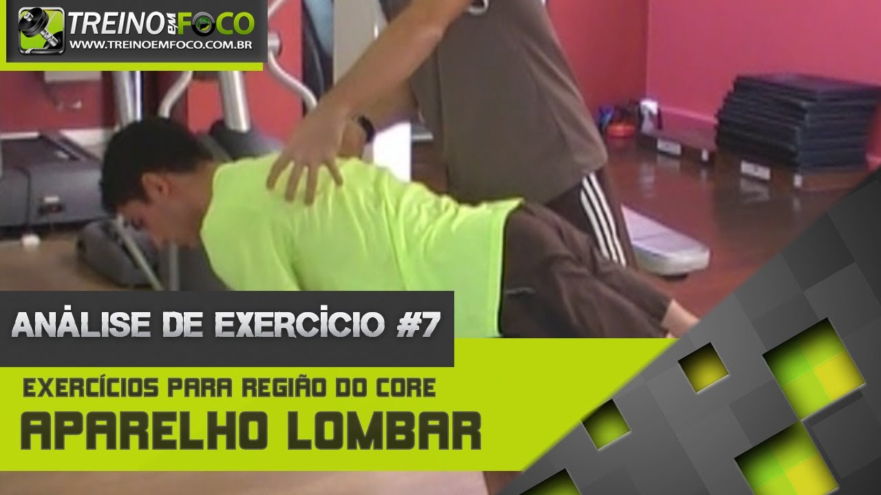 Análise de Exercício #7 - Aparelho para região Lombar