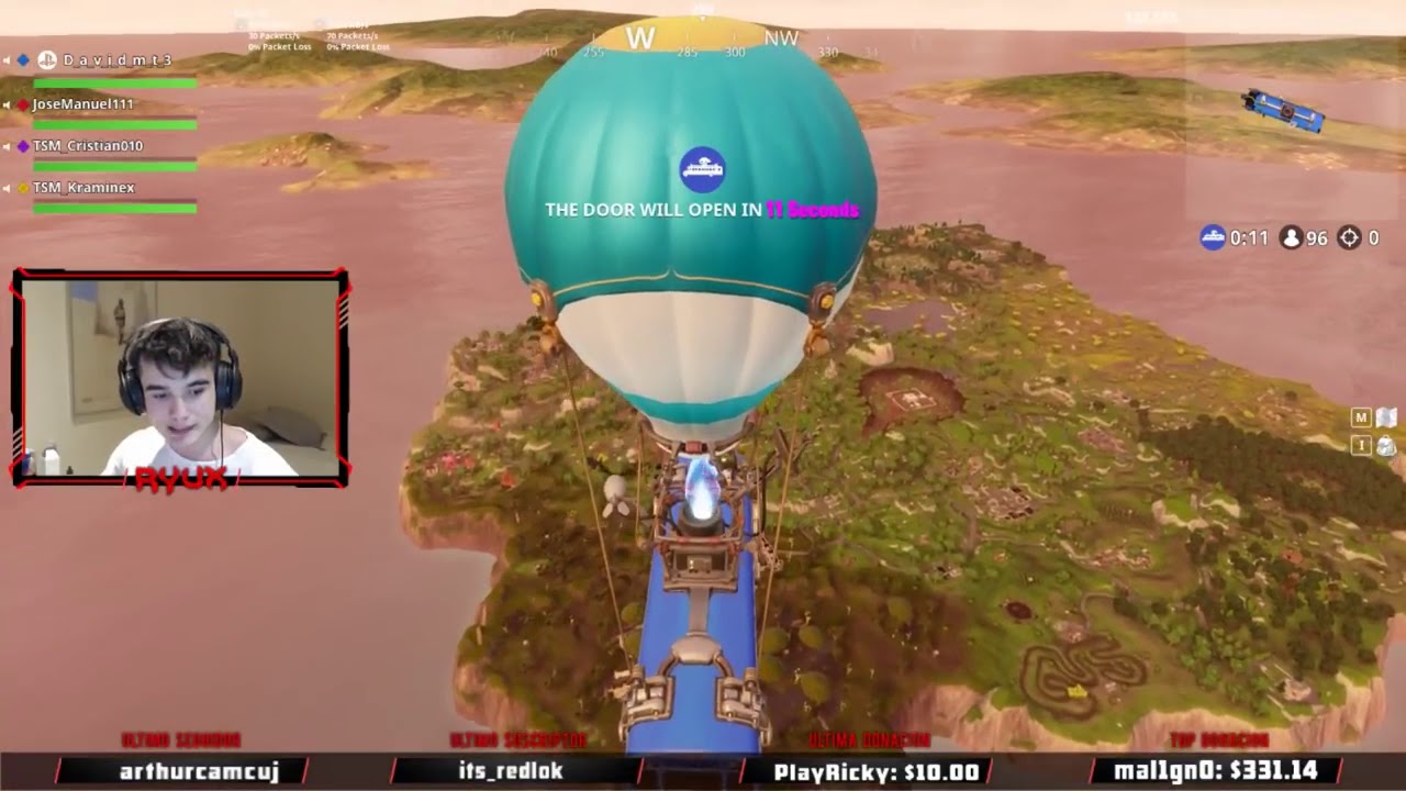 🤣¡ME HAGO PASAR POR NOOB Y LES GANO LA PARTIDA! 4🤣  FORTNITE  Ryux