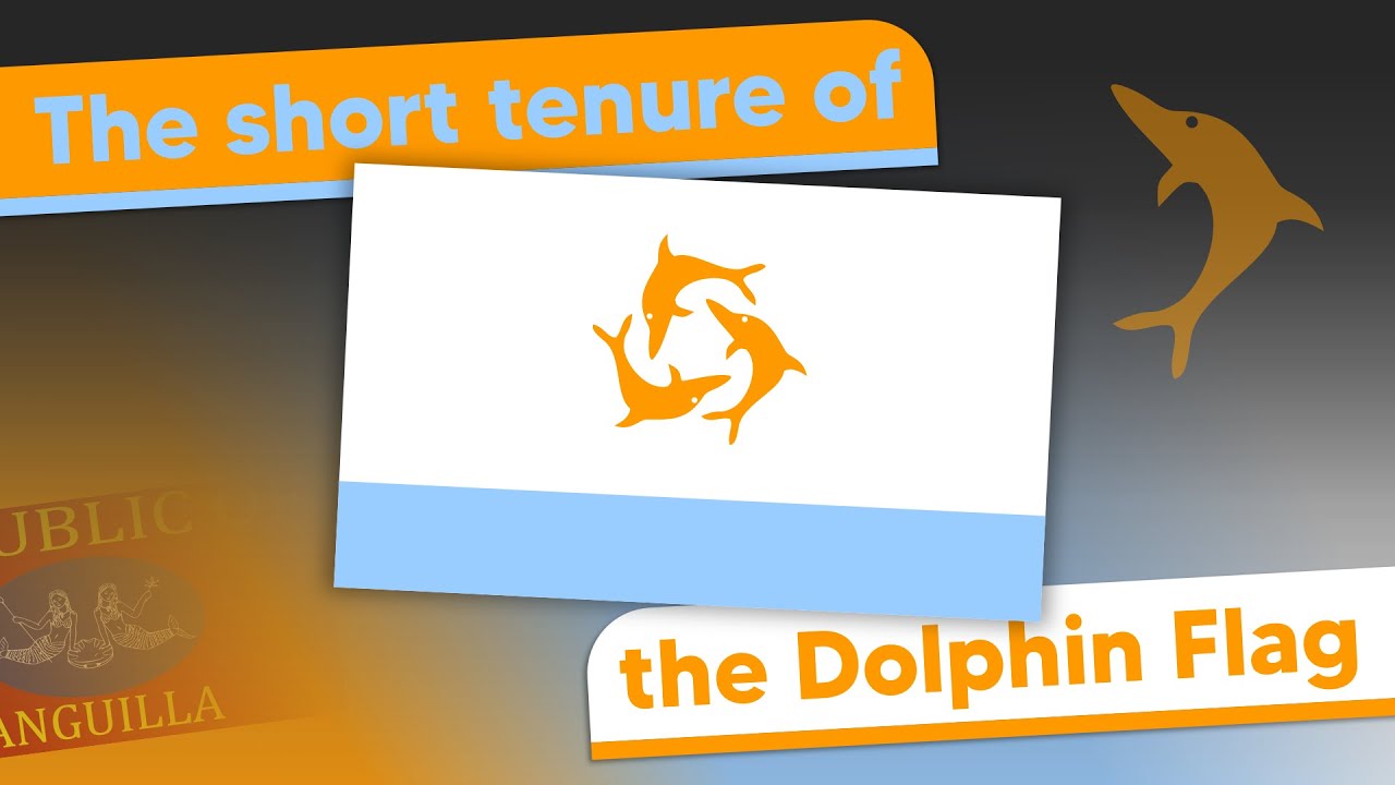 The Dolphin Flag of Anguilla