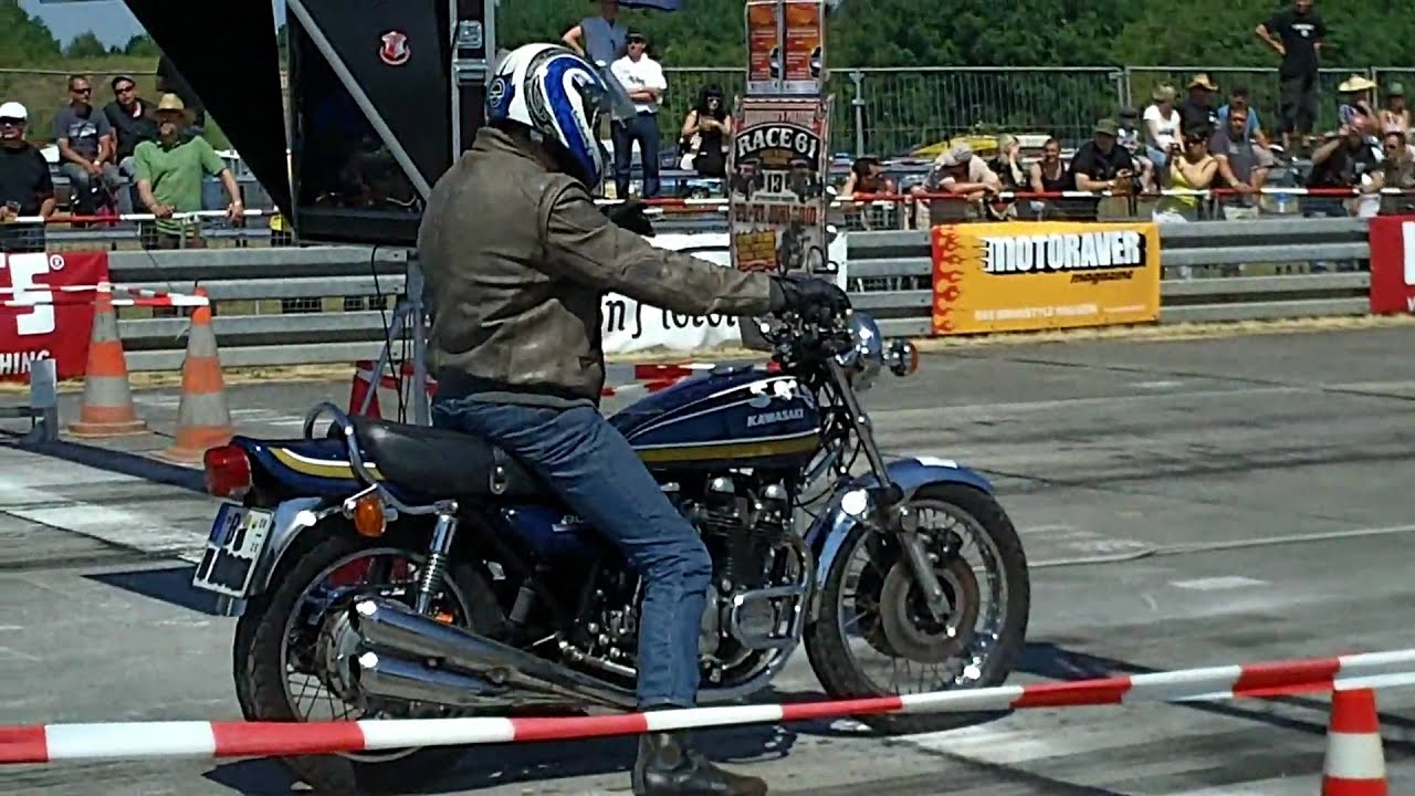 Kawasaki 900 Z1 vs. Honda CB 350 Finowfurt/Germany