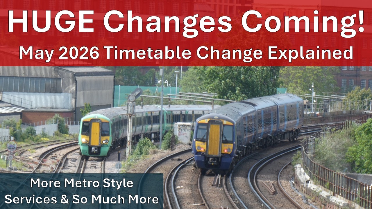 Everything You Need To Know About The May 2026 Timetable Change