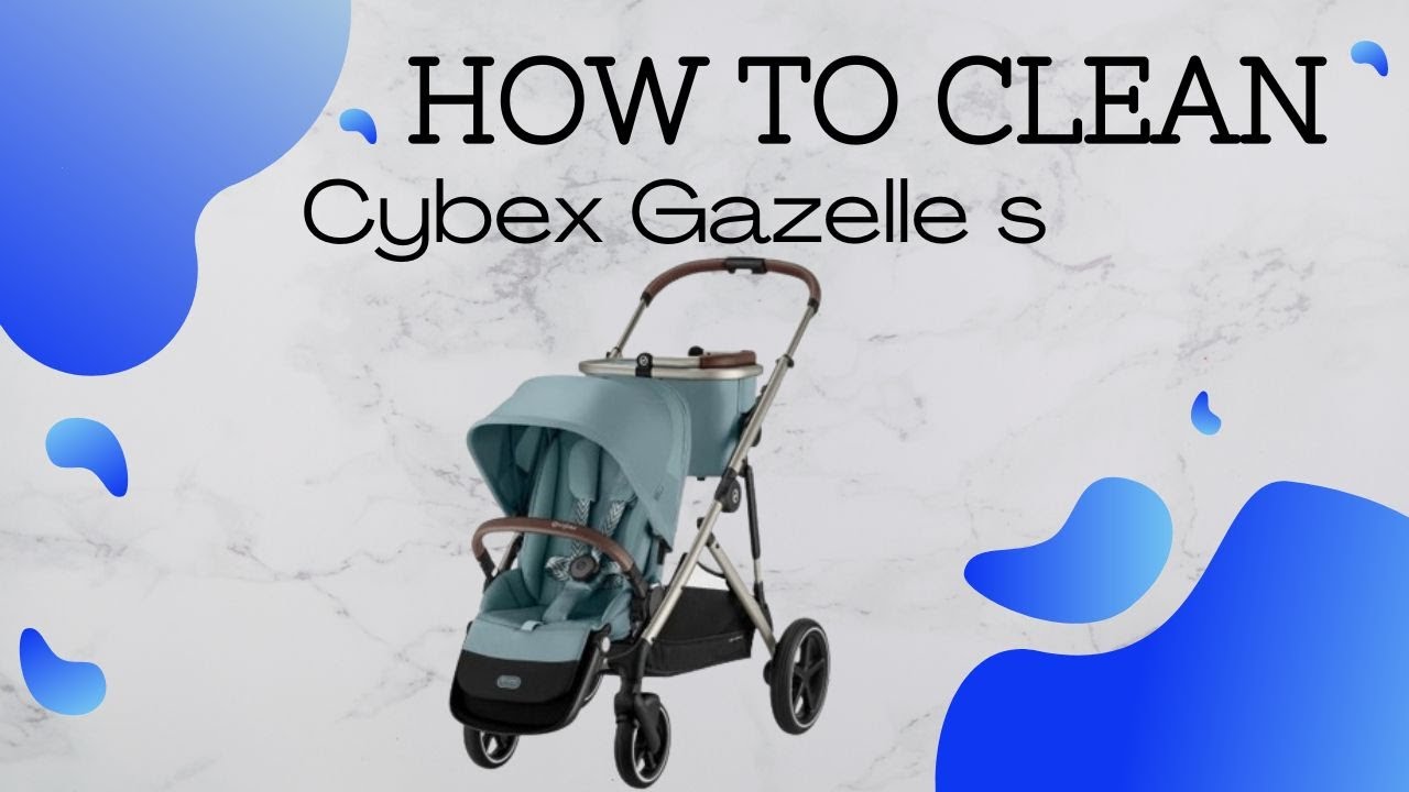 How to Wash a Cybex Gazelle S (Remove & Put on Fabrics)