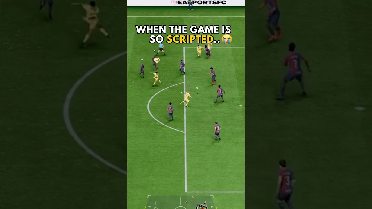 When Scoring is Not in The Script.. 😭 #fc25 #proclubs #gaming