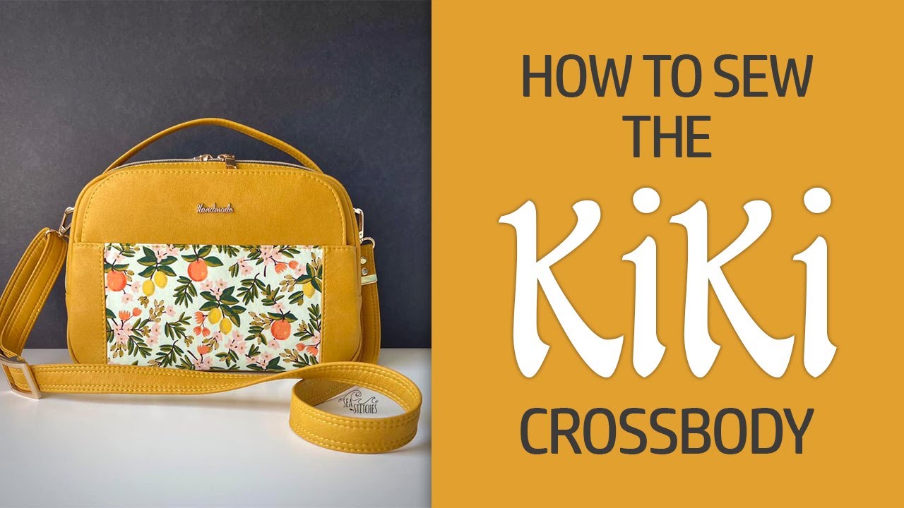Let's sew the KiKi Crossbody Bag | Sewing Video Tutorial