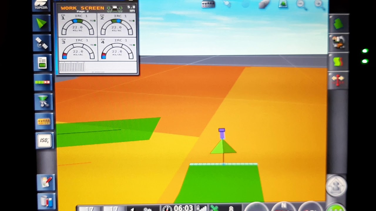Working Set Master 3 and Variable Rate Control with Section Control