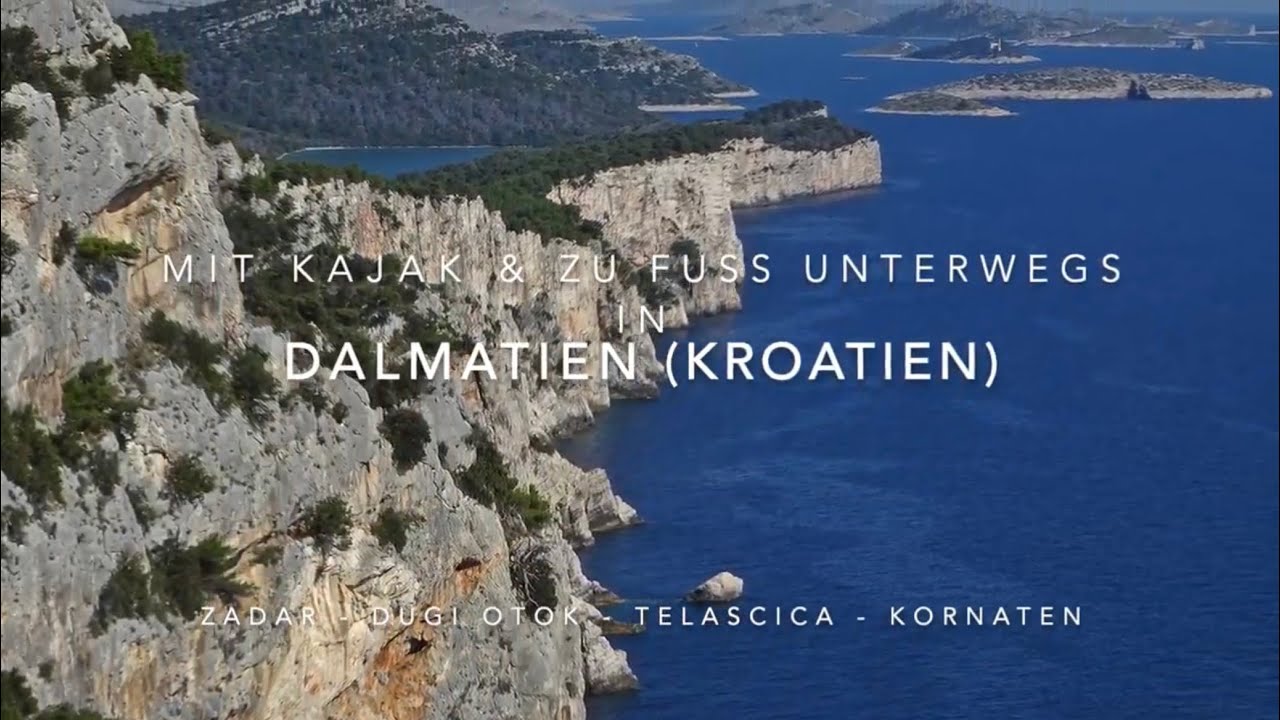 Kroatien Dugi Otok Kornaten 2021 - mit Kajak & zu Fuss