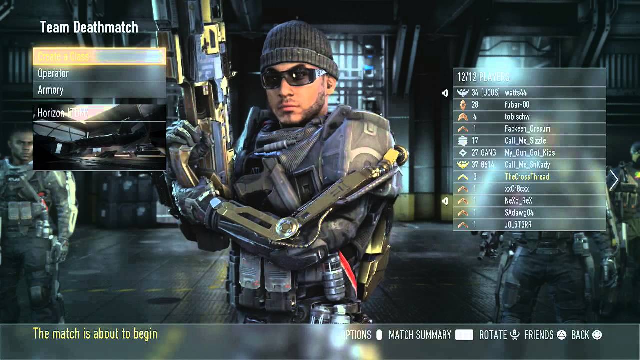 CoD Advance Warfare - Team Death Match Gameplay