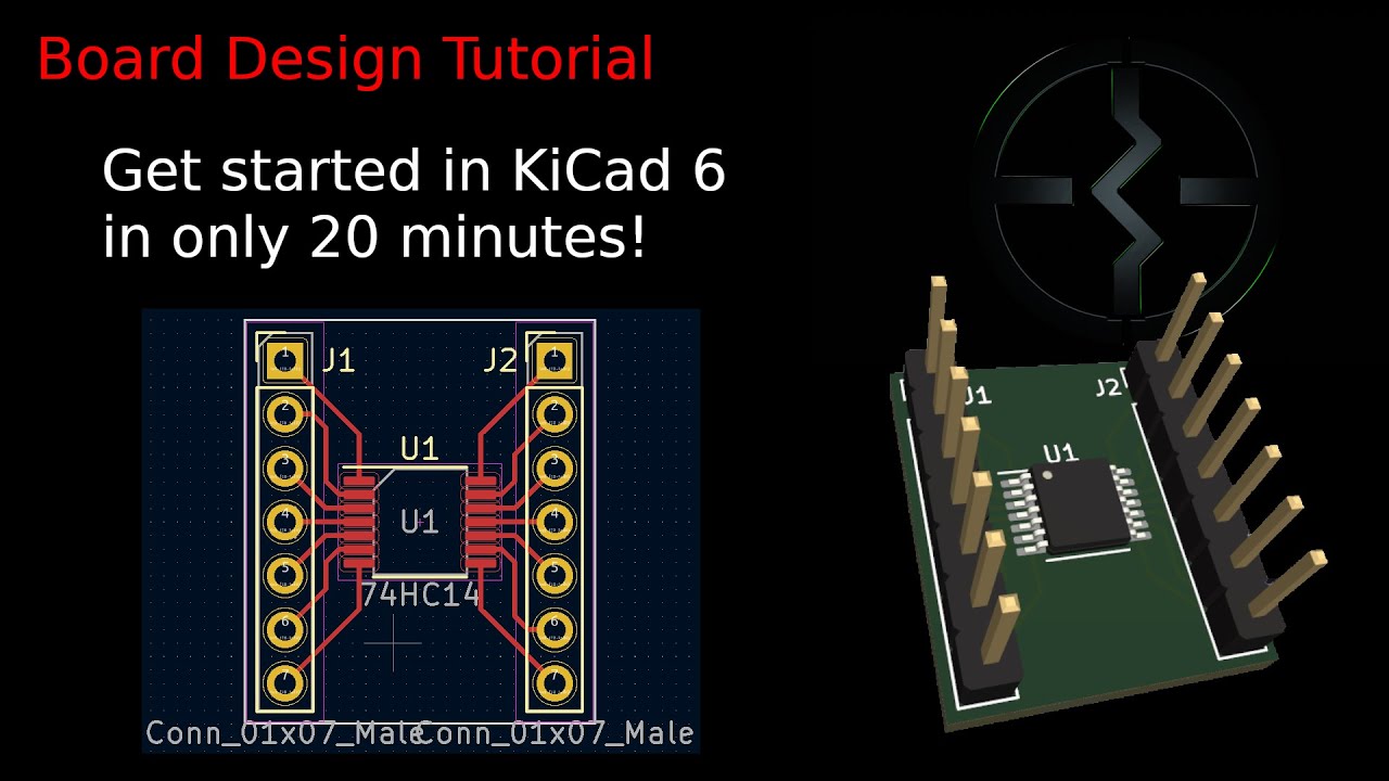 Учебное пособие по KiCad 6 — проектирование печатной платы от начала до конца