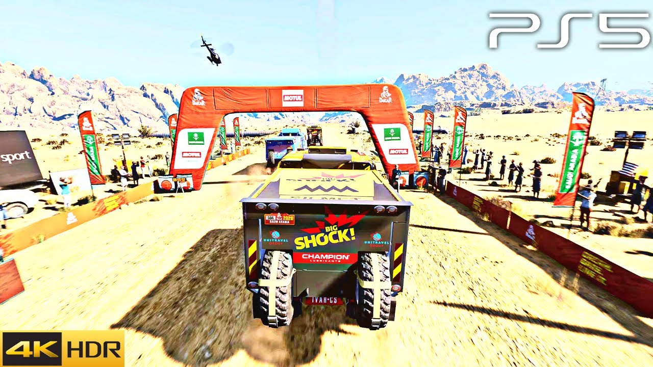 DAKAR DESERT RALLY Gameplay (PS5 HDR) [4K 60FPS]
