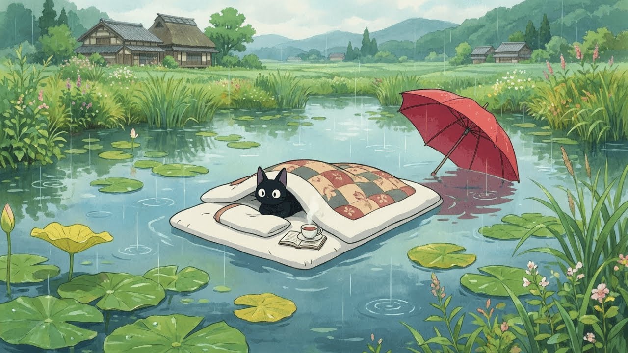 Do Your Own Best | Lofi For Study, Work | With Rain Sounds.