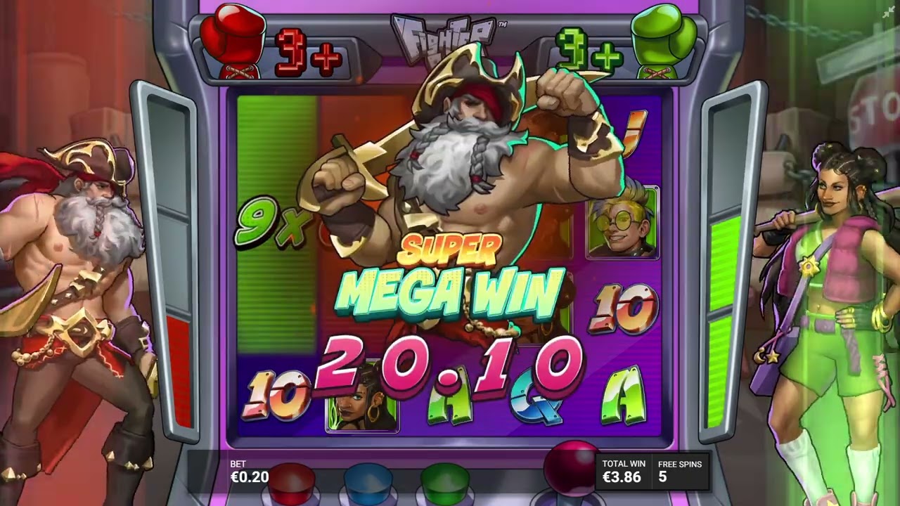 Fighter Pit - Big Win - 3487x