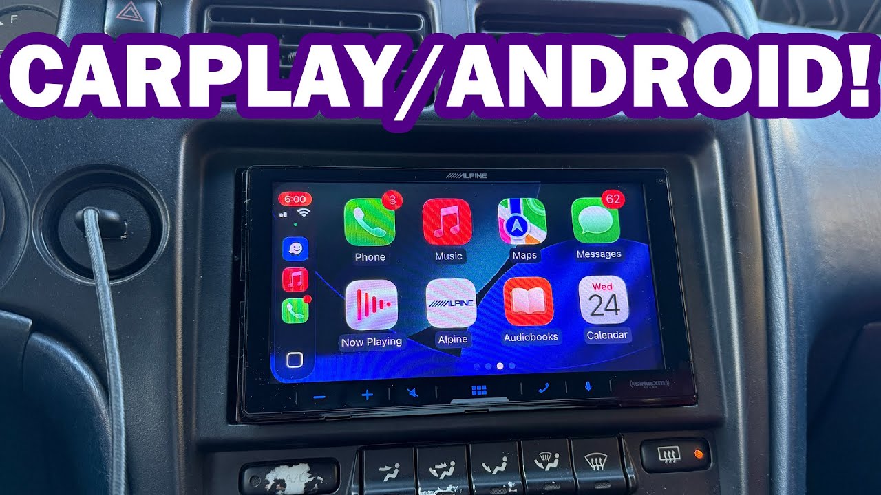 Установка аудиосистемы Toyota MR2 SW20! Alpine с CarPlay!