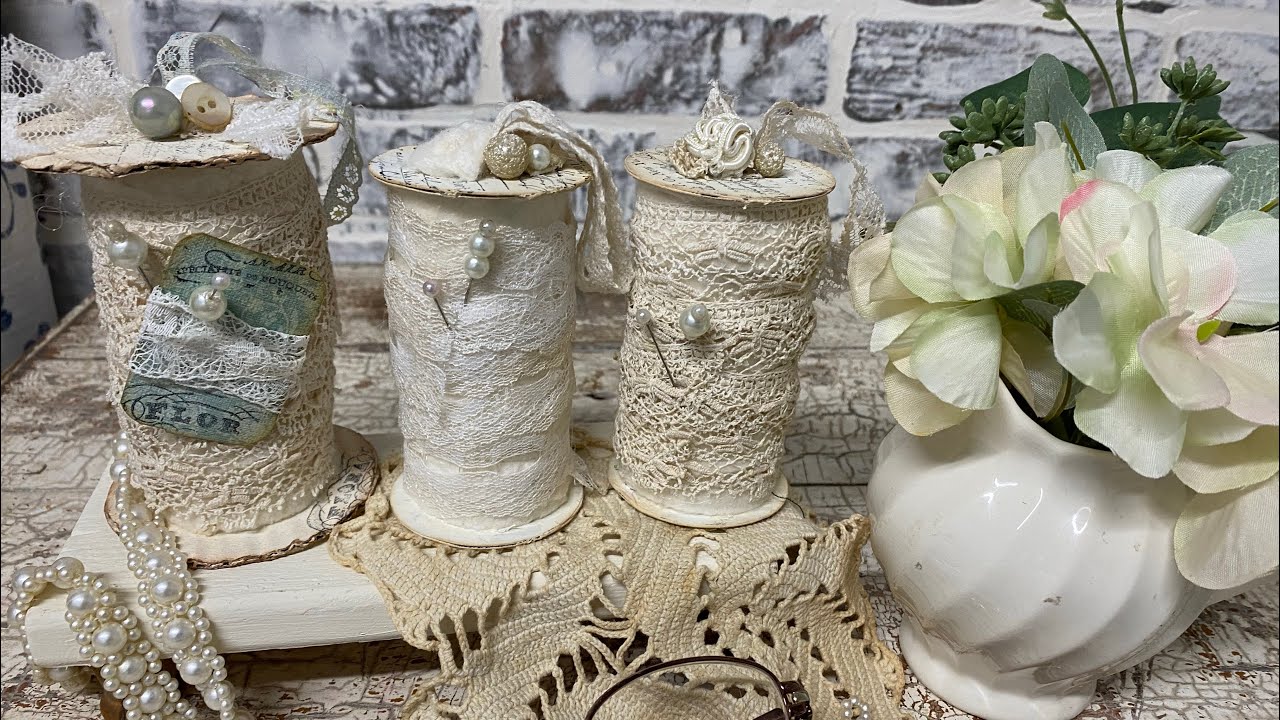 DIY old Spool Decor