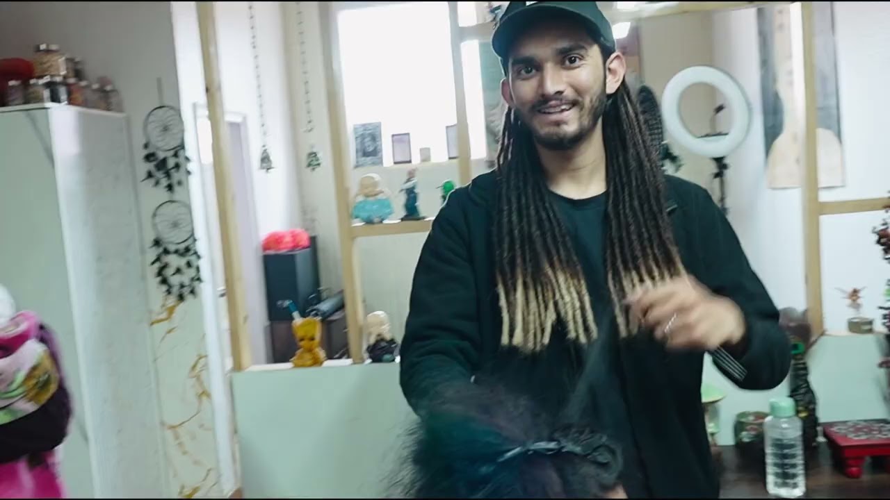 First time dreadlocks 😱Clint ka pura transformation ✨