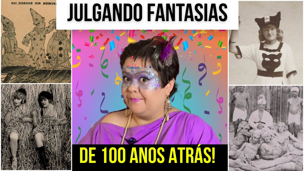 JULGANDO FANTASIAS DE CARNAVAL ANTIGAS (essas são de 1926!)