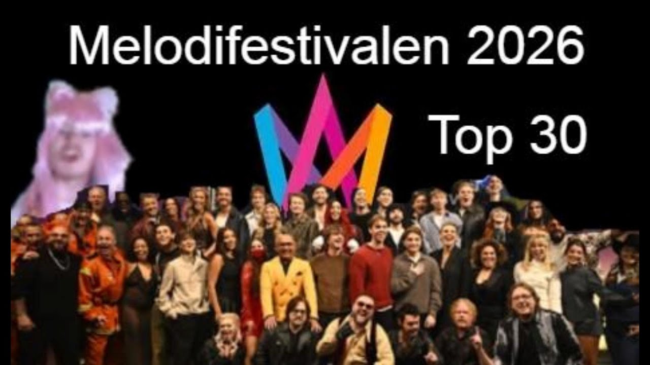 Melodifestivalen 2026 songs ranked by a femboy.