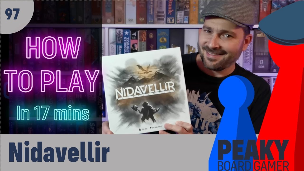 Как играть в настольную игру Нидавеллир — Полное обучение — Peaky Boardgamer