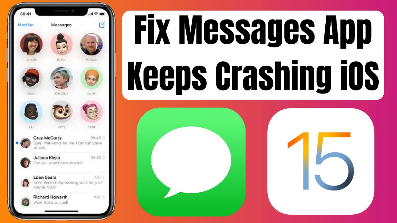 How to FIX Messages app Keeps Crashing and Freezing on iPhone in iOS 15/15.1/15.2/15.3