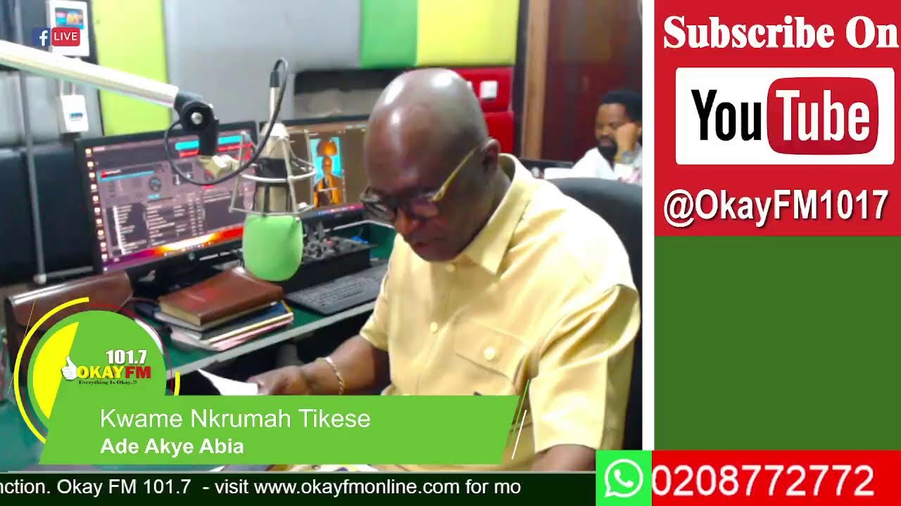 Ade Akye Abia With Kwame Nkrumah Tikese  On Okay 101.7 Fm (19/03/2026)