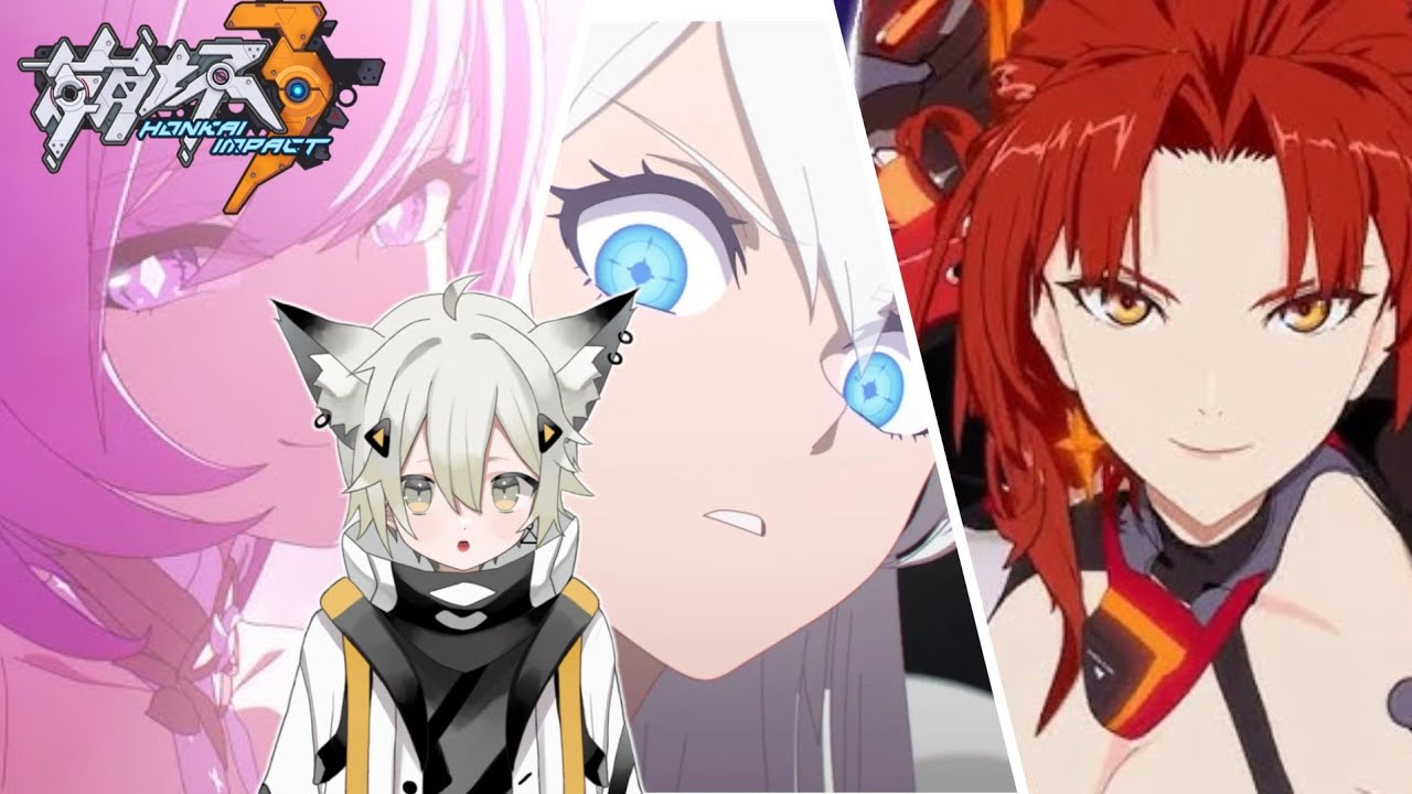 (ShywolfVT) Reaction To Honkai Impact 3rd Animation Shorts